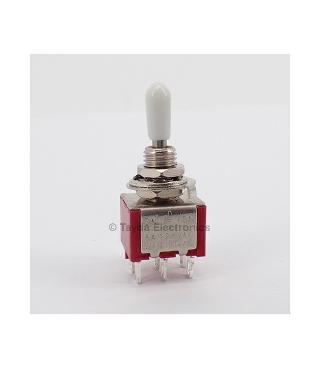Toggle Switch Handle Cap White