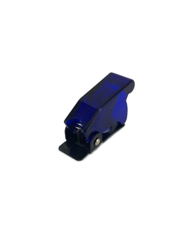 Flip-up Aircraft Switch Cover Blue Transparent Color