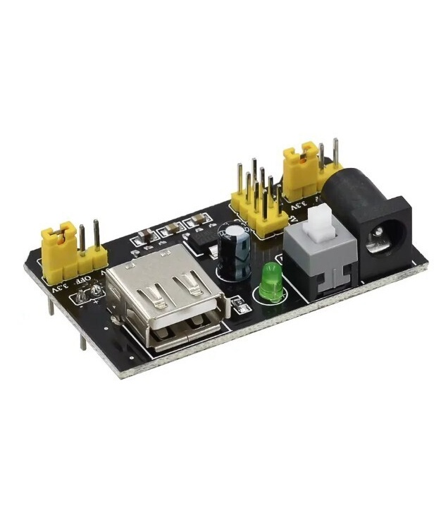 Breadboard Power Module Black