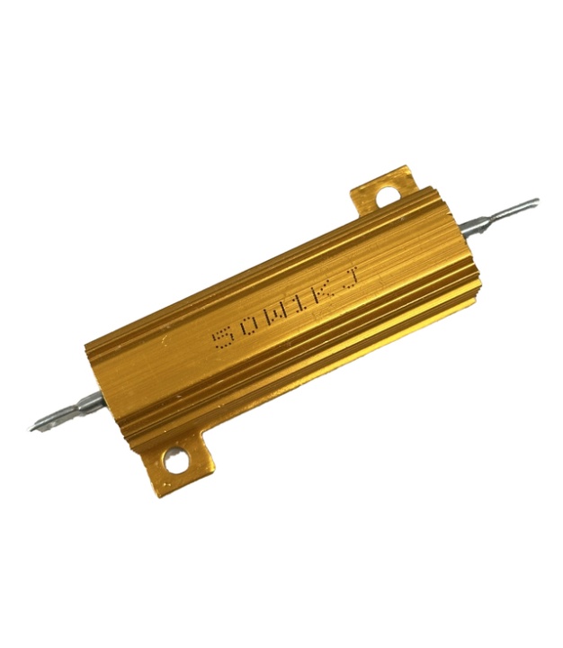 1K Ohm 50W 5% RX24 Gold Aluminum Housing Resistor