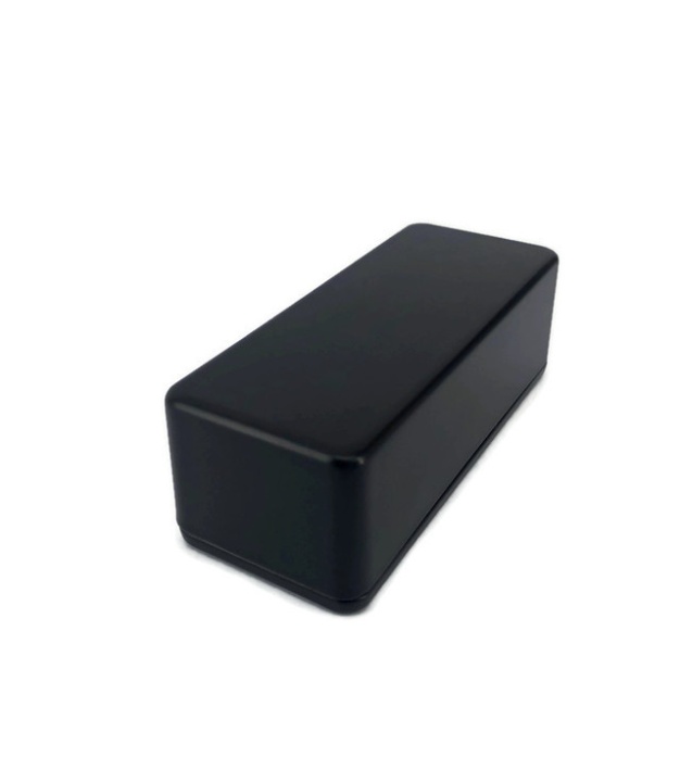1590A Style Aluminum Diecast Enclosure Matte Black