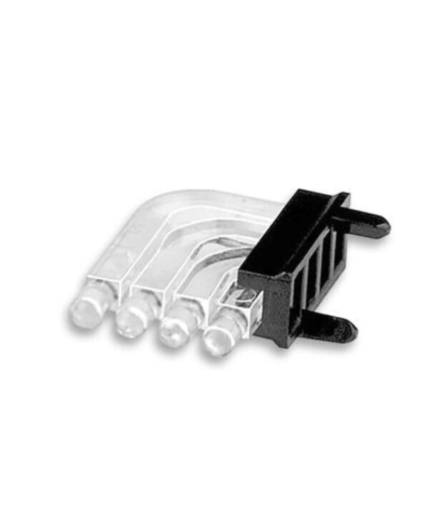 4 Light Pipes for SMD 2.8mm MENTOR 1296.1004.