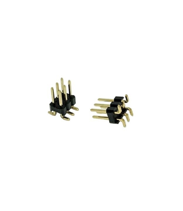 2x3 Pin 2.54mm Double Row Pin Header Strip