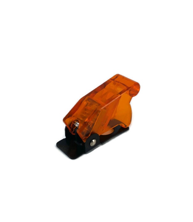 Flip-up Aircraft Switch Cover Yellow Transparent Color