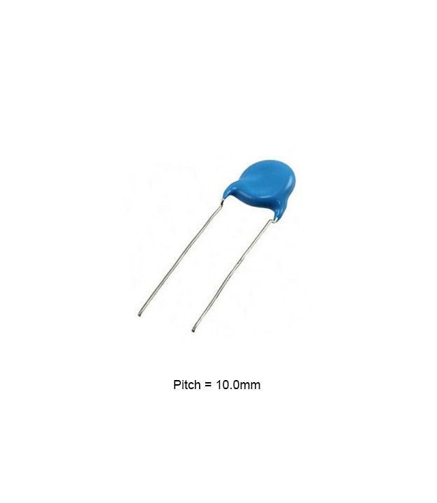 2200pF 250VAC Safety Standard Ceramic Disc Capacitor