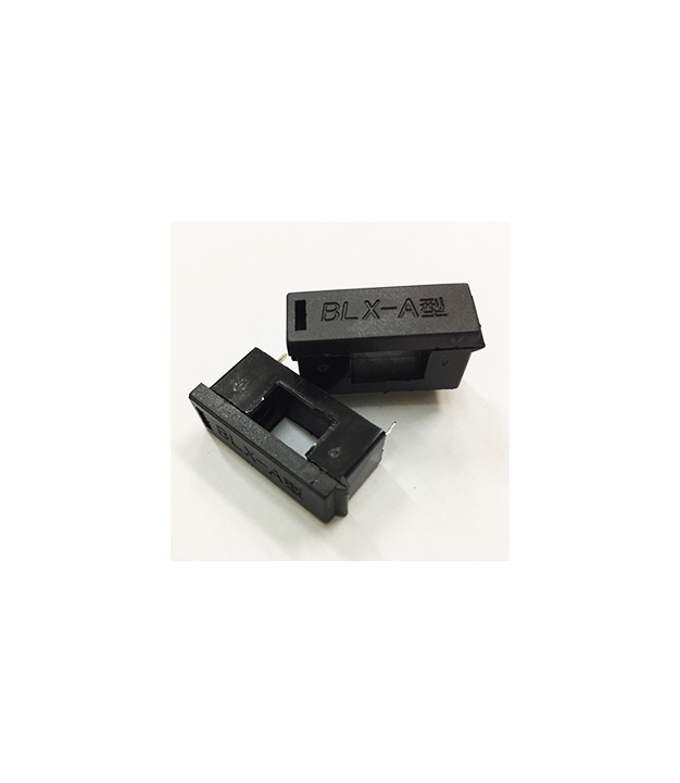 Fuse Holder with Cover 5x20mm BLX-A PCB 6.3A 250V