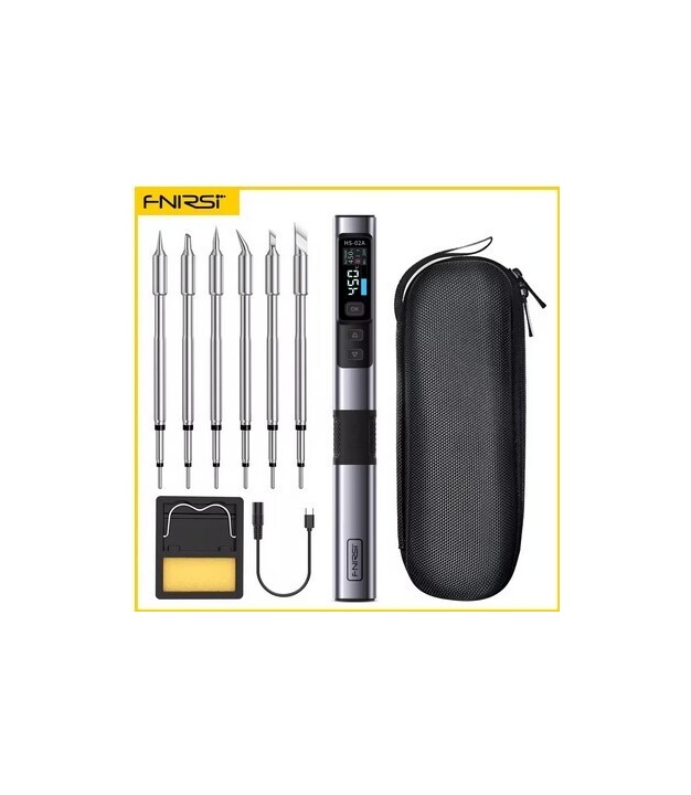 HS-02A 6 Tips SOLDERING IRON 100W 100-450ᵒC