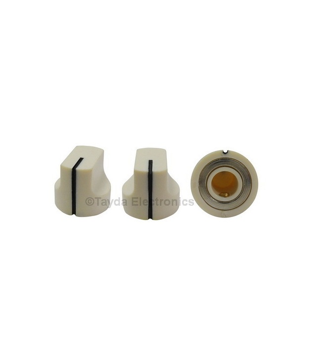 KN1611 ABS Cream Knob 17x15mm