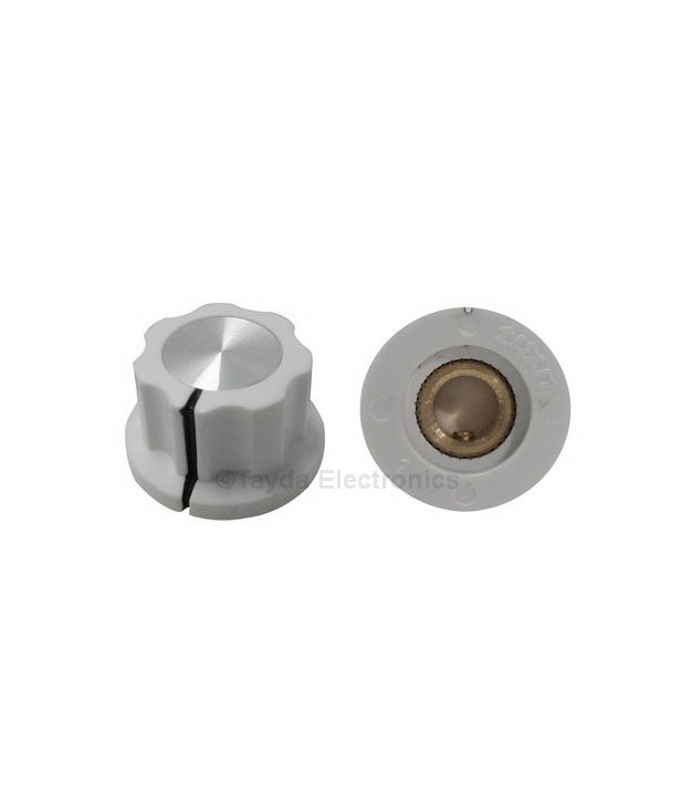 Boss Style White Knob 20x12mm