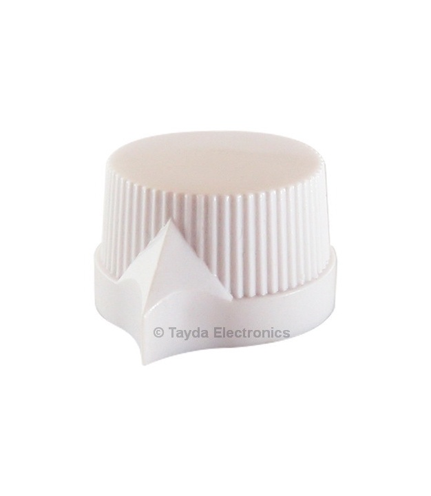 Davies 1400 Clone White Knob