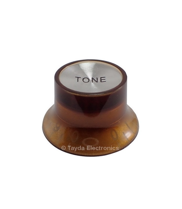 Amber Gibson SG Style Knob with Tone Label