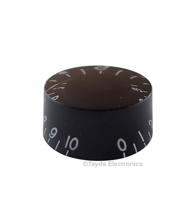 Black Gibson Style Speed Knob 2901