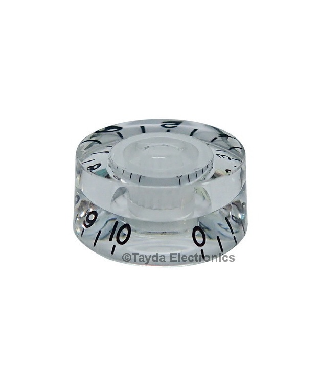 Clear Gibson Style Speed Knob