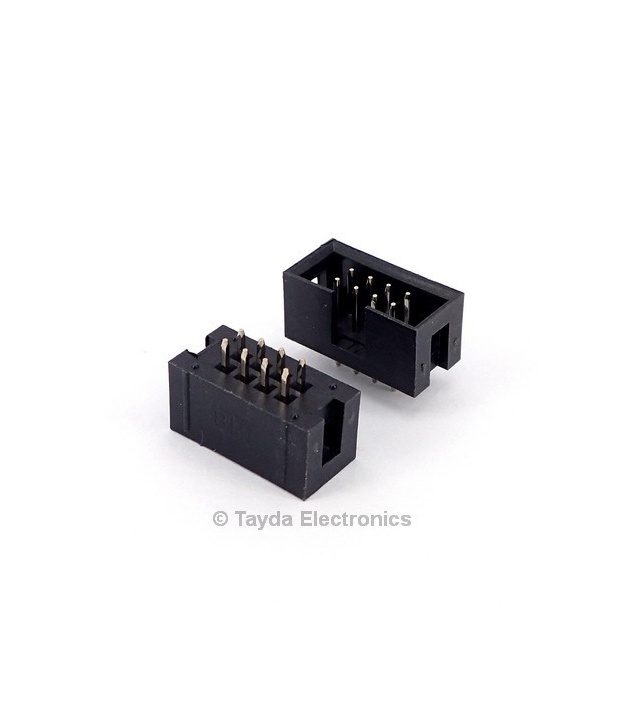 8 Pin Box Header Connector 2.54mm 2*4pin