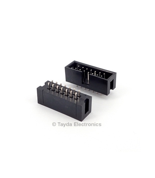 14 Pin Box Header Connector 2.54mm 2*4pin