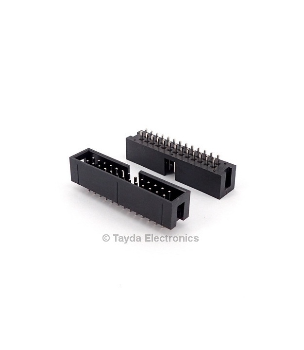 26 Pin Box Header Connector 2.54mm 2*4pin