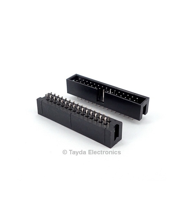 30 Pin Box Header Connector 2.54mm 2*15pin