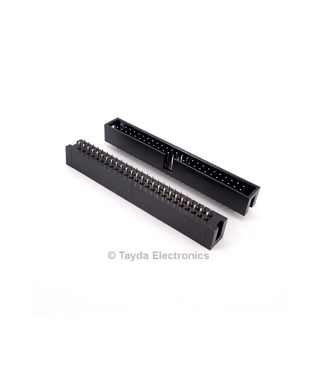 50 Pin Box Header Connector 2.54mm 2*25pin