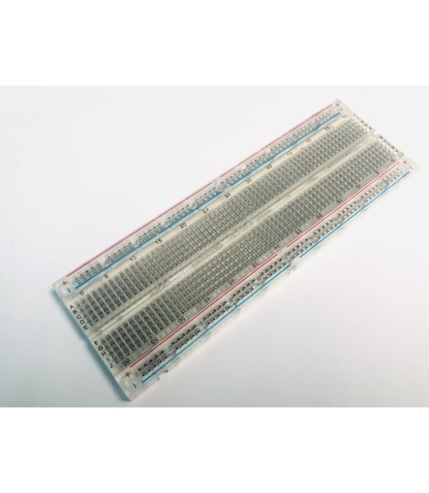 830 Point Solder-less Plug-in Breadboard