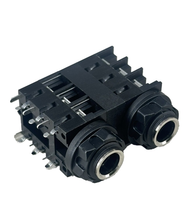 6.35mm 1/4" Stereo Insulated Dual