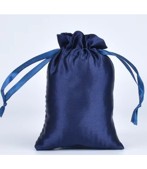 Blue Satin Bag 13*18cm