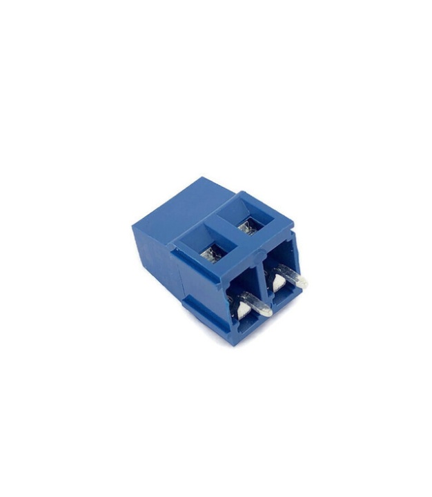 DG128 Screw Terminal Block 2 Positions 5mm Blue color