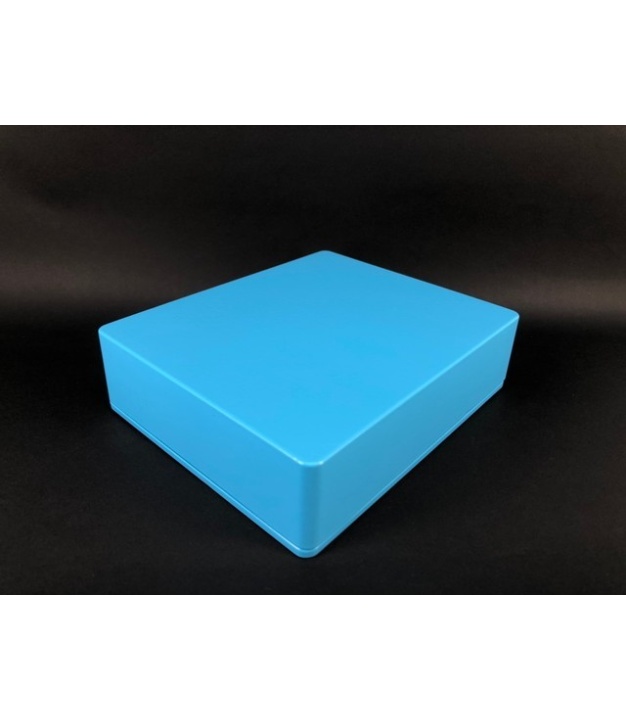 1590XX Style Aluminum Diecast Enclosure MATTE LIGHT BLUE