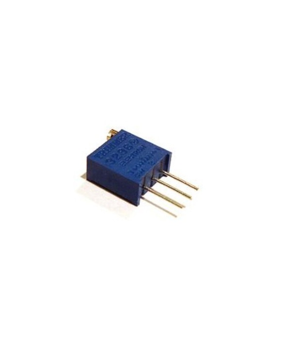 50 OHM TRIMMER POTENTIOMETER CERMET 25 TURNS 3296W
