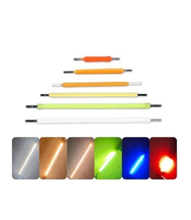 1 PCS White 3V 38mm LED Filament Multicolor COB EDISON Bulb