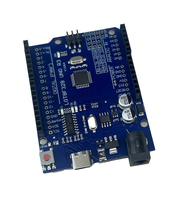 Type-C Uno R3 Board with ATmega328 SMD