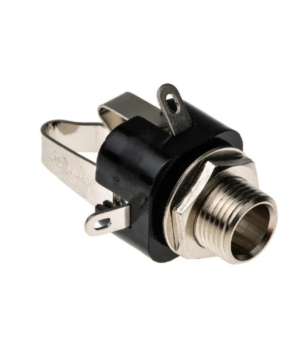 6.35mm 1/4" Stereo Phone Jack Socket Lumberg Brand KLB 3
