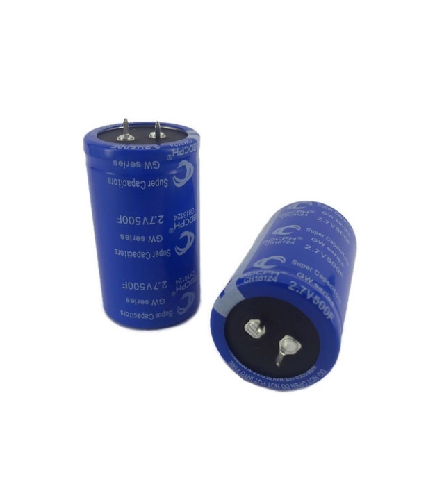Super Capacitor 500F 2.7V 61x35mm