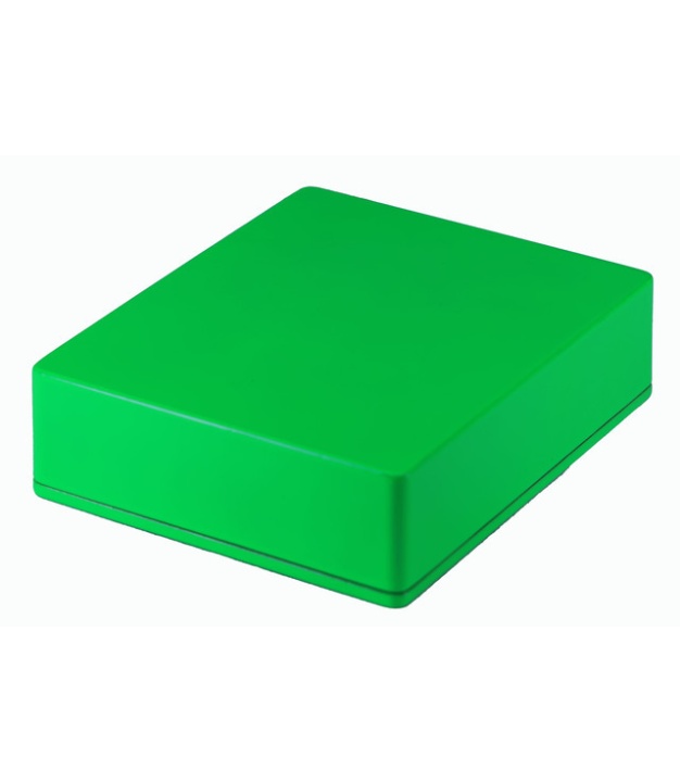 1590XX Style Aluminum Diecast Enclosure LIGHT GREEN