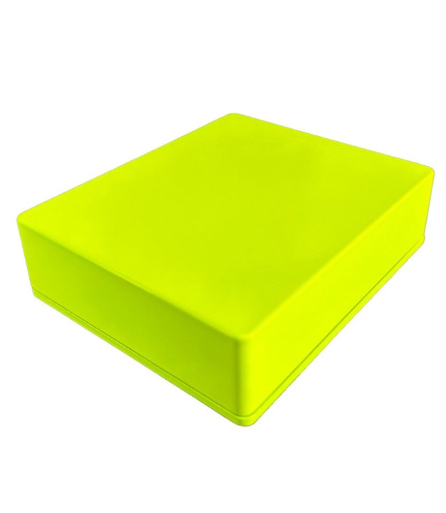 1590XX Style Aluminum Diecast Enclosure GLOWING LIGHT GREEN