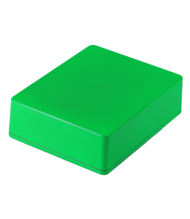 1590BB2 Style Aluminum Diecast Enclosure LIGHT GREEN