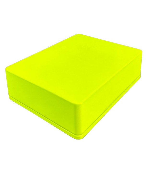 1590BB Style Aluminum Diecast Enclosure GLOWING LIGHT GREEN