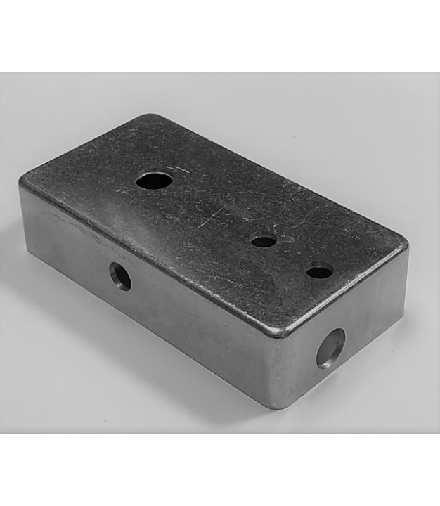 TYPE 2 DRILLED 1590B BLACK ENCLOSURE