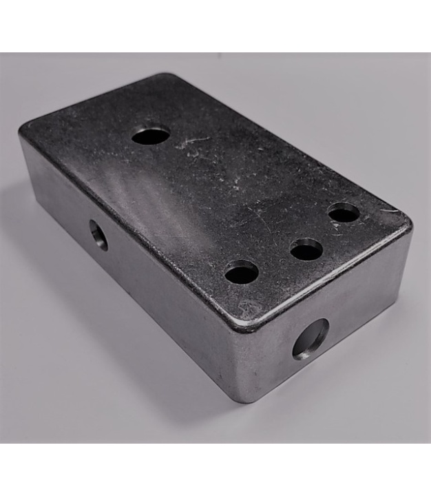 TYPE 3 DRILLED 1590B BLACK ENCLOSURE