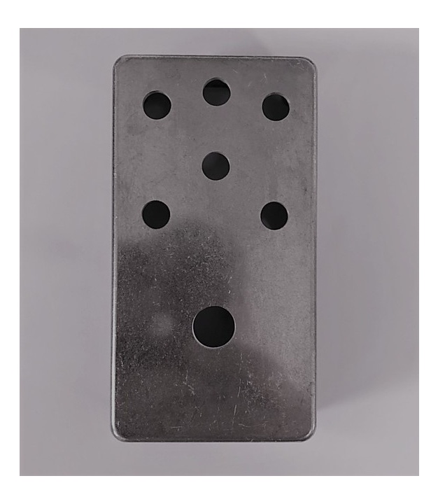 TYPE 6 DRILLED 1590B WHITE ENCLOSURE