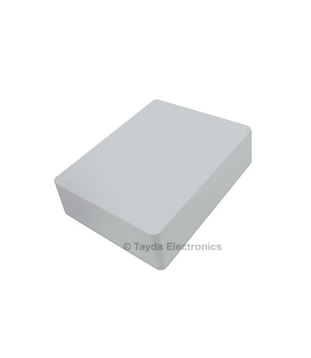 1590BB Style Aluminum Diecast Enclosure White