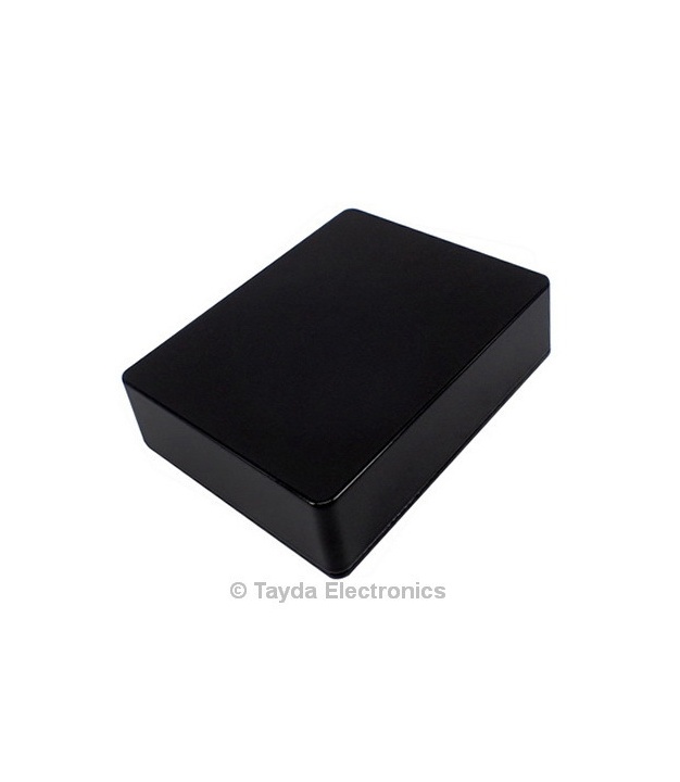 1590BB Style Aluminum Diecast Enclosure Black
