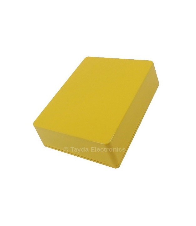 1590BB Style Aluminum Diecast Enclosure Yellow