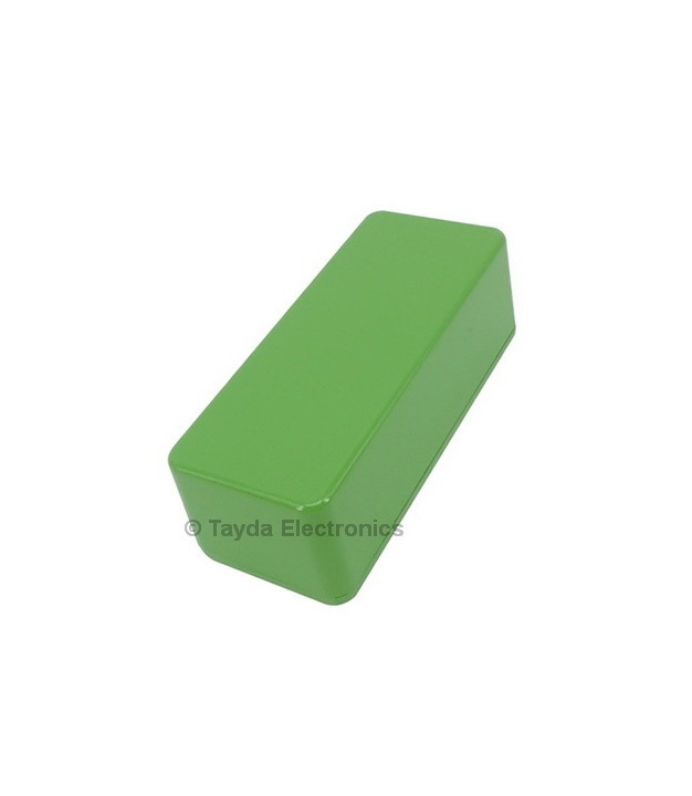 1590A Style Aluminum Diecast Enclosure Lime Green
