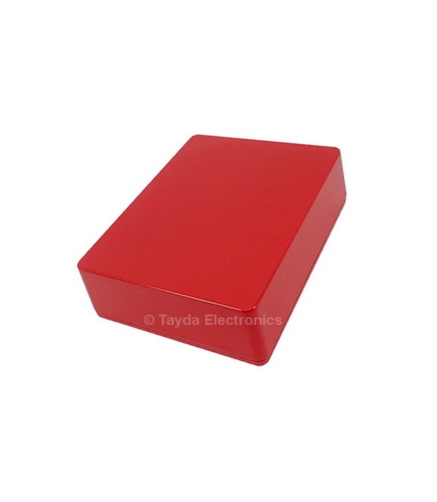 1590BB Style Aluminum Diecast Enclosure Red