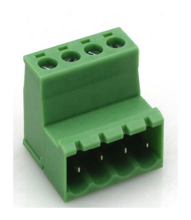4 Pin Male Pluggable Screw Terminal Block 5.08mm KF2EDGKR Butting Style