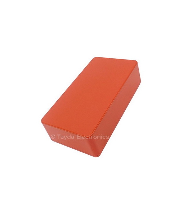 1590B Style Aluminum Diecast Enclosure Burnt Orange
