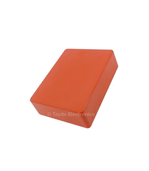 1590BB Style Aluminum Diecast Enclosure Burnt Orange