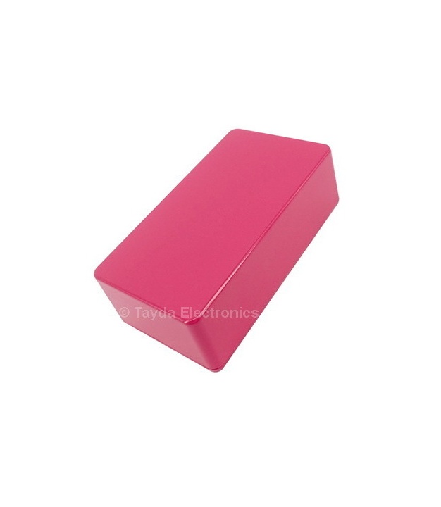 125B Style Aluminum Diecast Enclosure Viola Pink