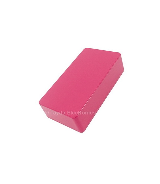 1590B Style Aluminum Diecast Enclosure Viola Pink