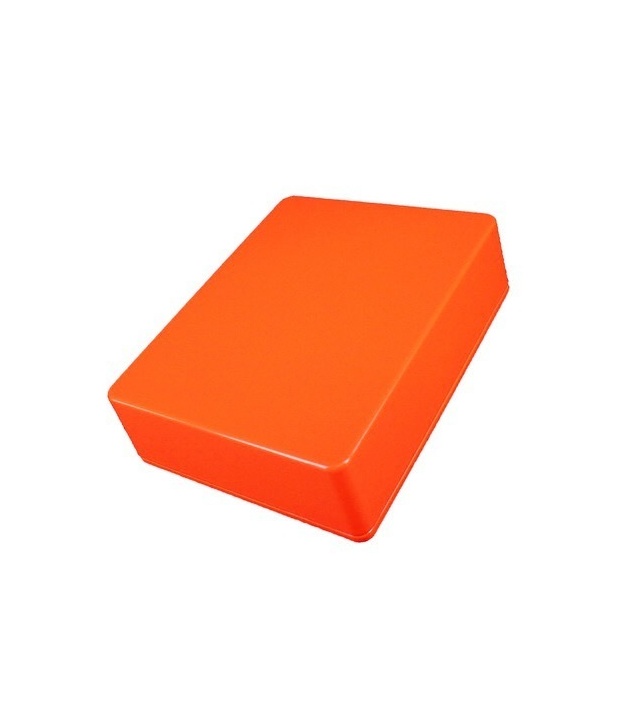 1590BB Style Aluminum Diecast Enclosure Glowing Orange